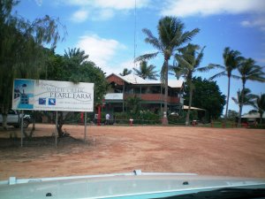 Arriving at Willie Creek Pearl Farm