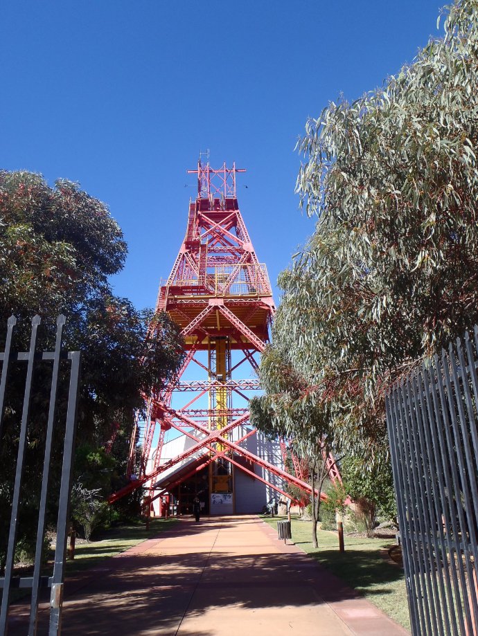 Entrance to WA Museum at Kalgoorlie-Boulder