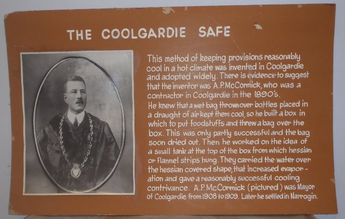 Coolgardie Safe Story