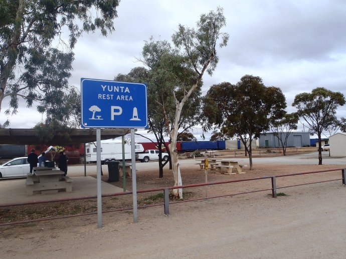 Lunch at Yunta Centennial Park