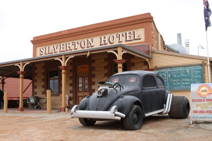 Interceptor Love Child outside Silverton Hotel