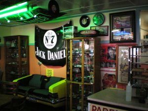 Inside the FJ Holden Cafe