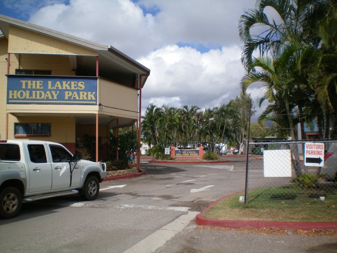 Arriving at The Lakes Holiday Park