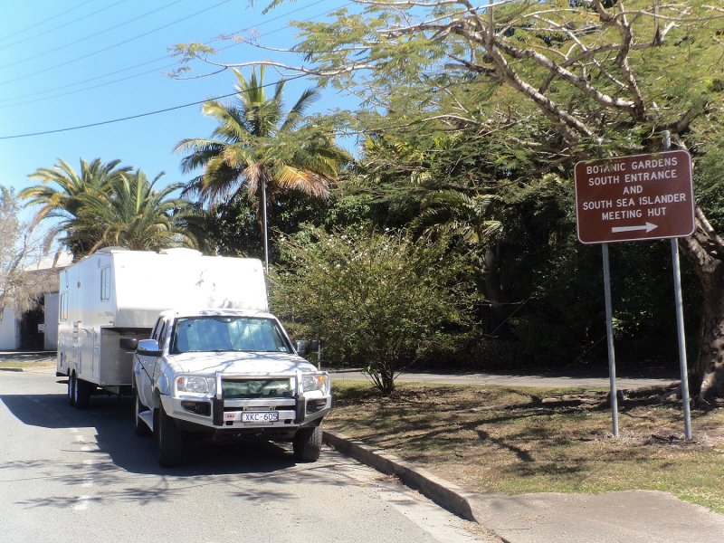 Outside Mackay Visitor Info Centre & Botanical Gardens