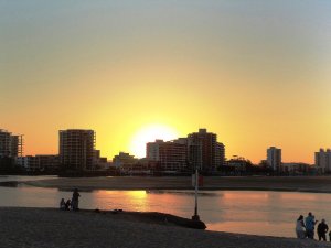 Sunset at Cotton Tree Maroochydore