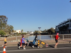 Batman at the Sunshine Coast Marathon