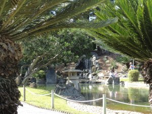 Tranquil Japanese Garden at Botanic Gardens