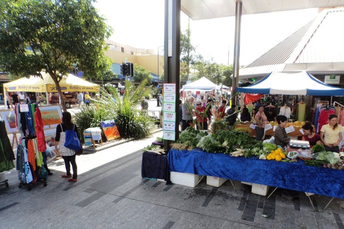 Sunday Market in Flinders Street