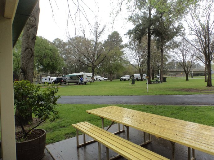 View of Cowra Van Park