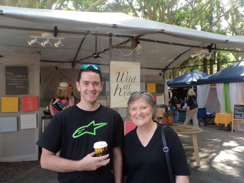 Mick & Ann at Eumundi Markets