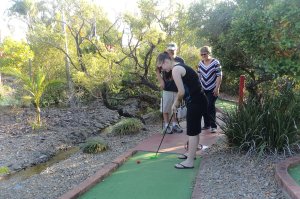 Mini Golf on Fathers Day