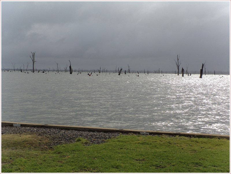 Fog on the Water at Lake Mullwala