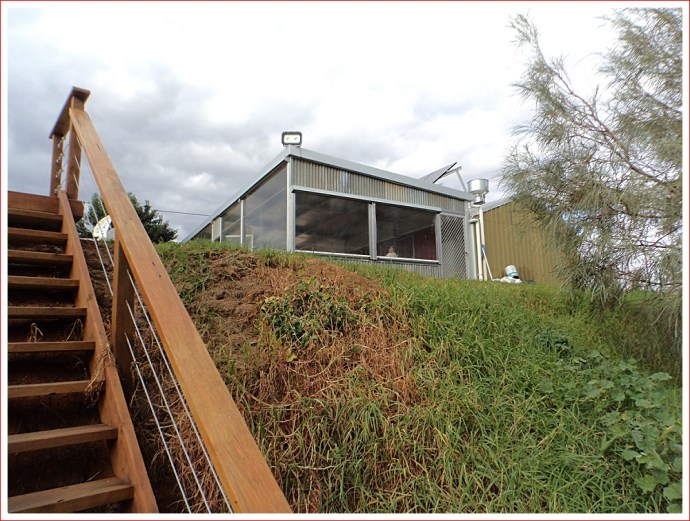 View of The Shed Cafe from the Lachlan
