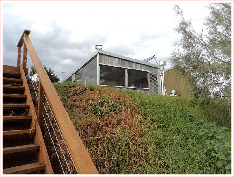 View of The Shed Cafe from the Lachlan