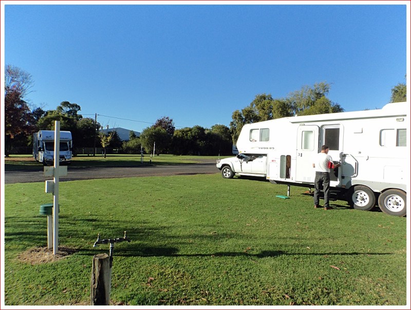 Packing Up in the Morning Sunshine