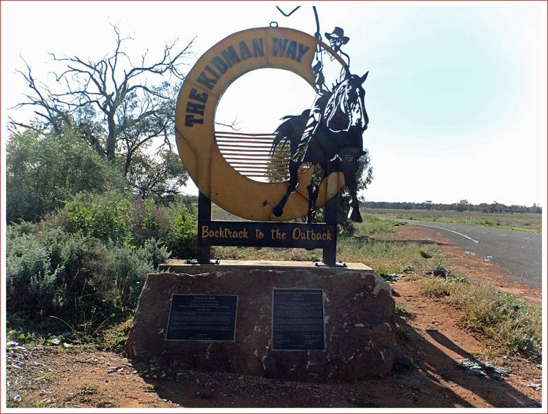 Kidman Way roadside sign