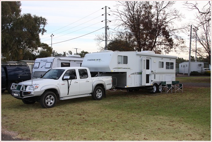 Set Up for the Night at Hillston