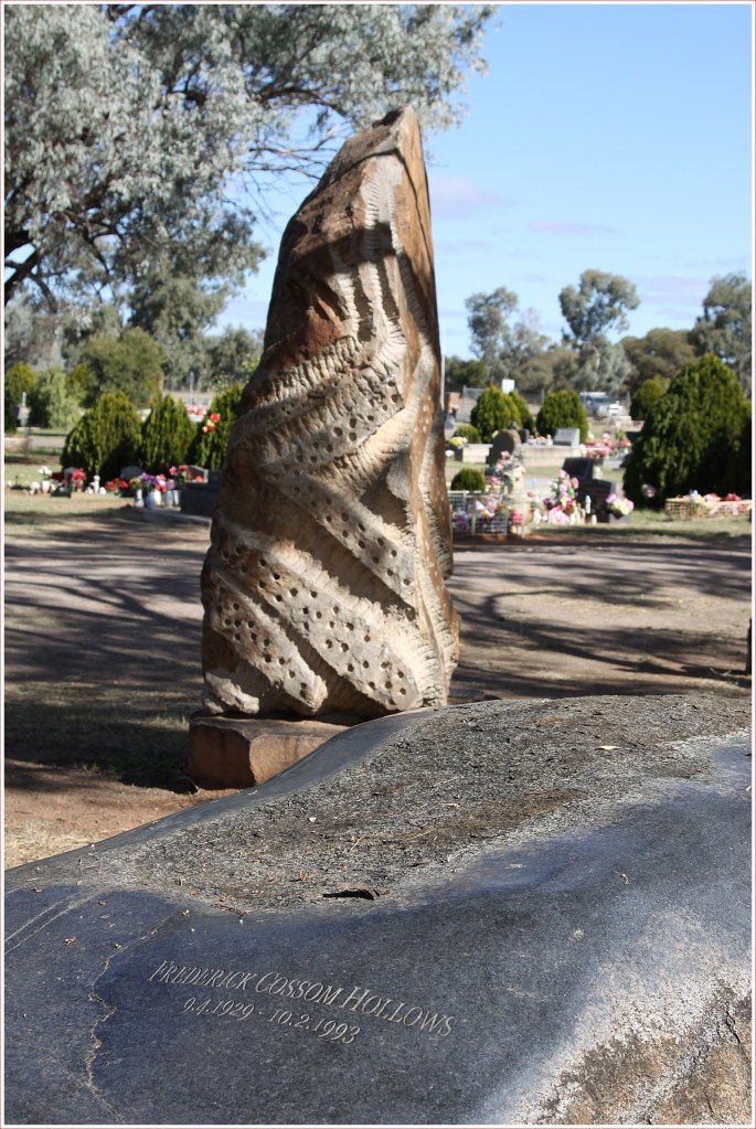 Fred Hollows' Grave at Bourke