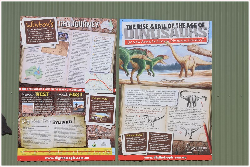 Interesting Stuff at the Dinosaur Centre near Winton