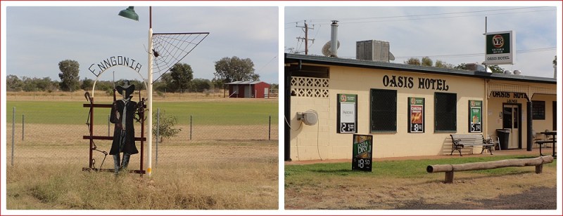 Scenes of Enngonia township