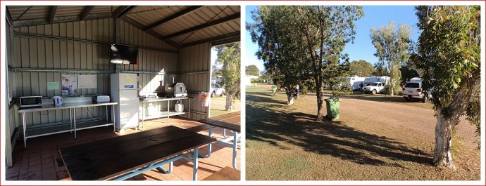 Pelican Rest Caravan Park at St George