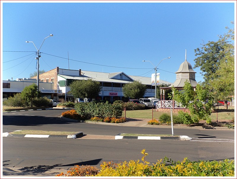 Streetscape in Cunnamulla