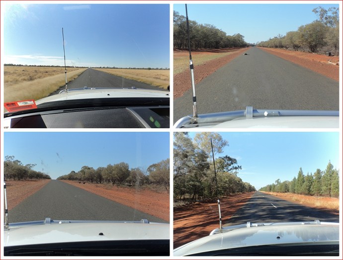 Varying landscapes on the way to St George