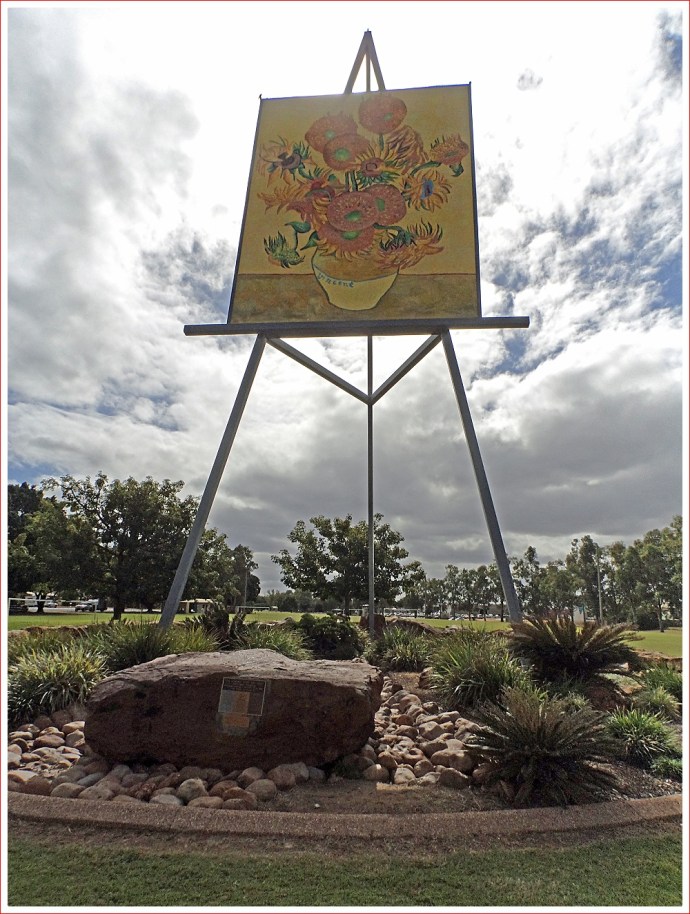 Giant Van Gough 'Sunflowers'