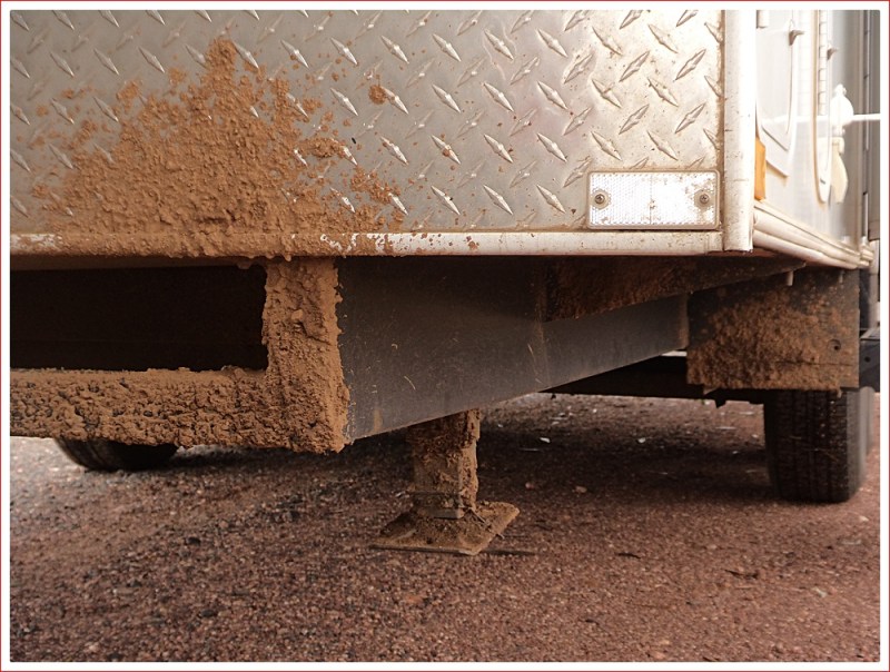 A reminder that it is raining!