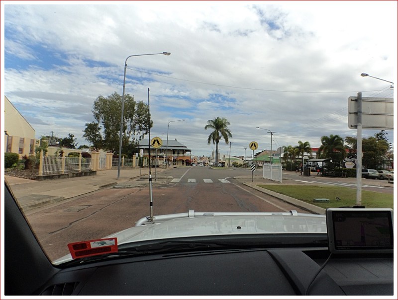 Arriving at Charters Towers