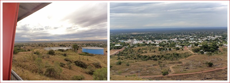 Water Tanks & City View from Towers Hill