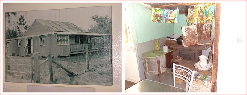 Displays at Herveys Range Heritage Tea Rooms