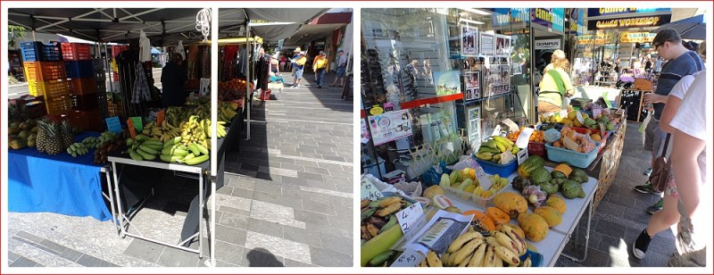 Food Stalls at Sunday Market