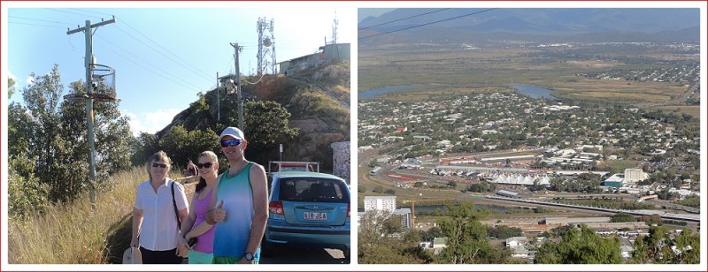 Castle Hill - with view of the V8s track
