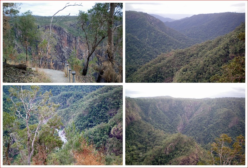 Views around Wallaman Falls and the national park