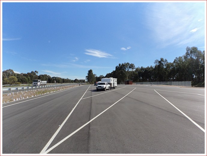 New rest area near Wangaratta