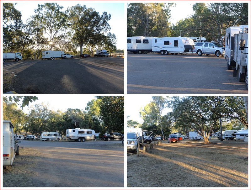 Views of Boyne River Rest Area free camp