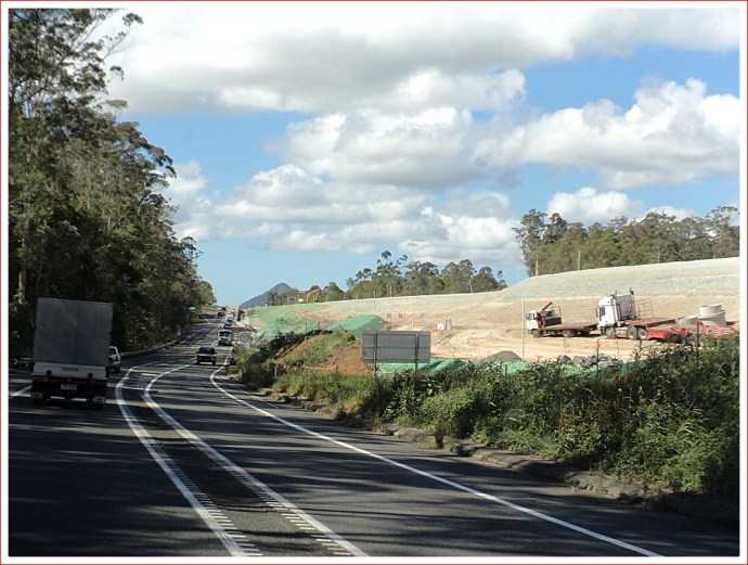 Major roadworks on the Bruce Highway
