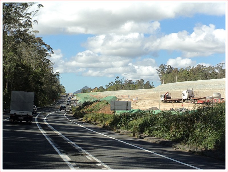Major roadworks on the Bruce Highway
