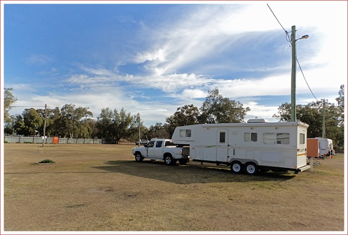 Plenty of room at Moree Showgrounds