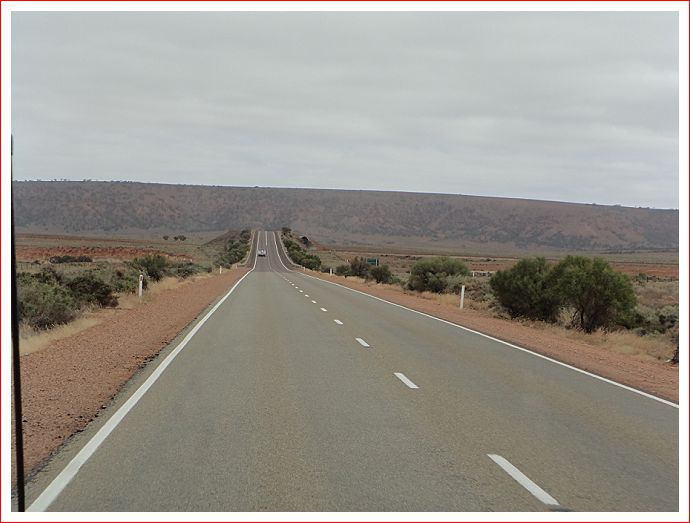 On the road from Port Augusta to Whyalla.