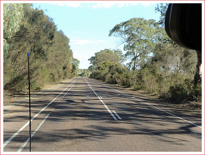 Roadside leaving Port Lincoln.