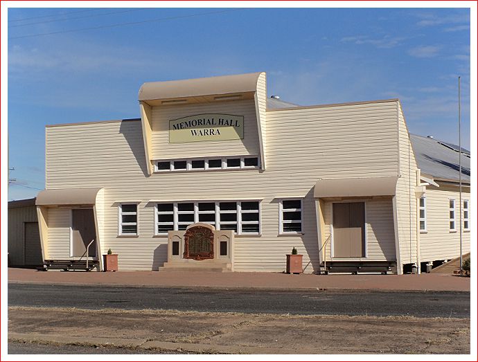 Warra Memorial Hall