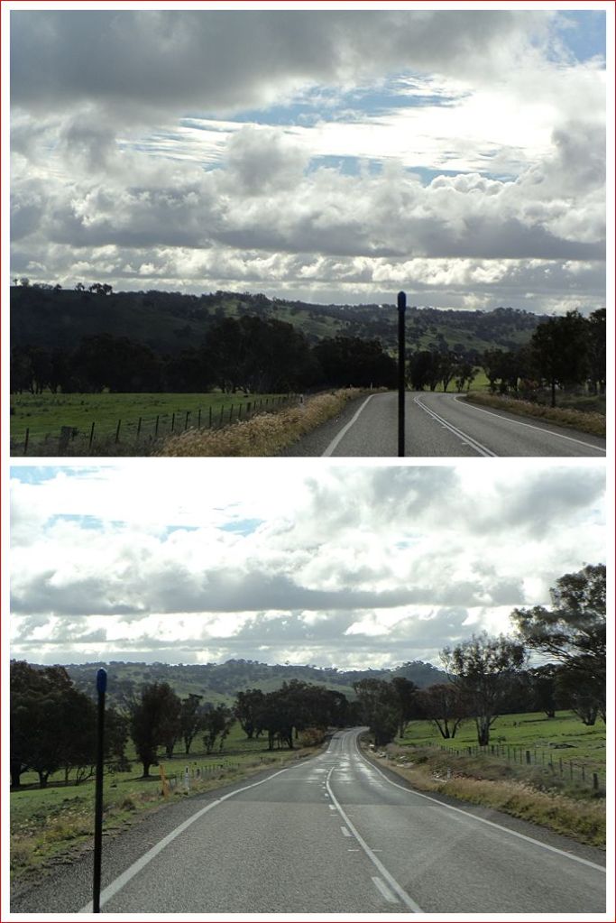 On the way from Boorowa