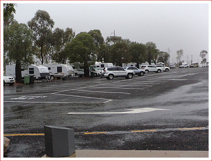 Wet here at Roma Gun Club