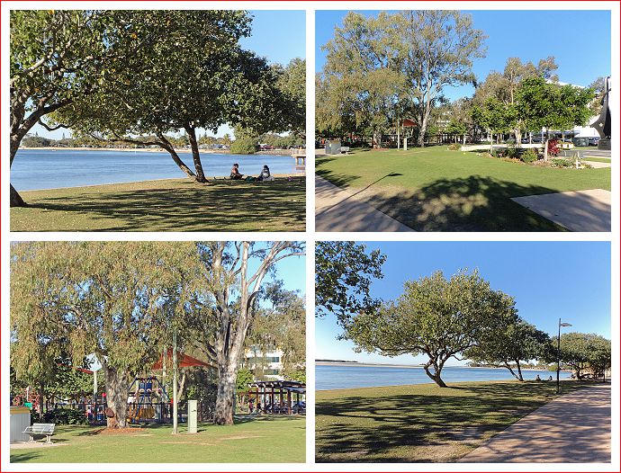 Views along the esplanade at Cotton Tree Maroochydore