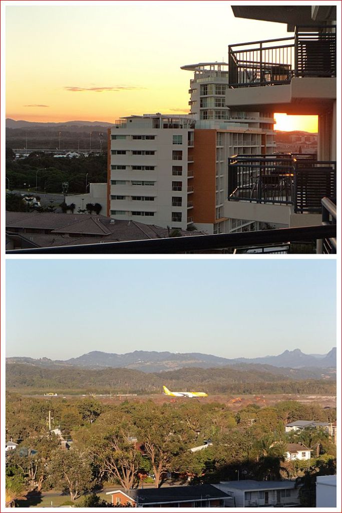 Views from the balcony at Wyndham Resort