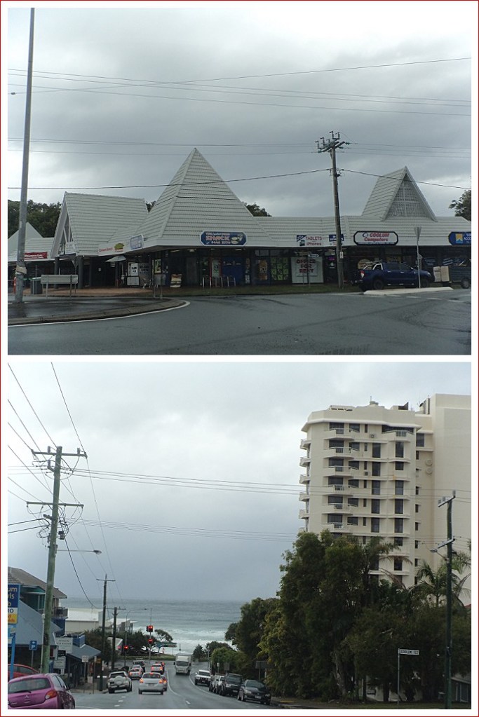Arriving at Coolum Beach