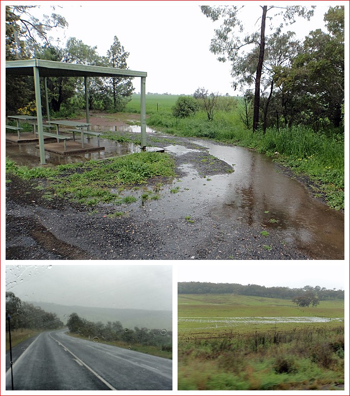 Lots of water along the Newell Highway