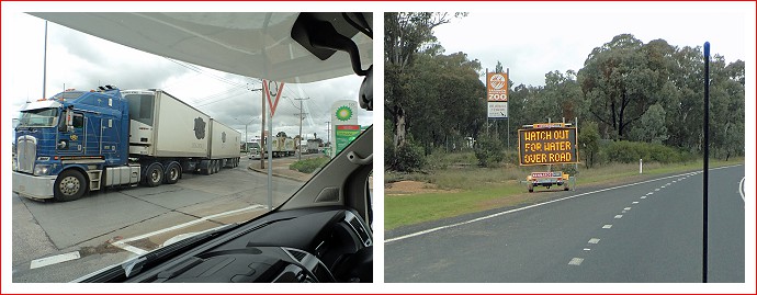 Busy as Bourke Street. Unwanted street sign.